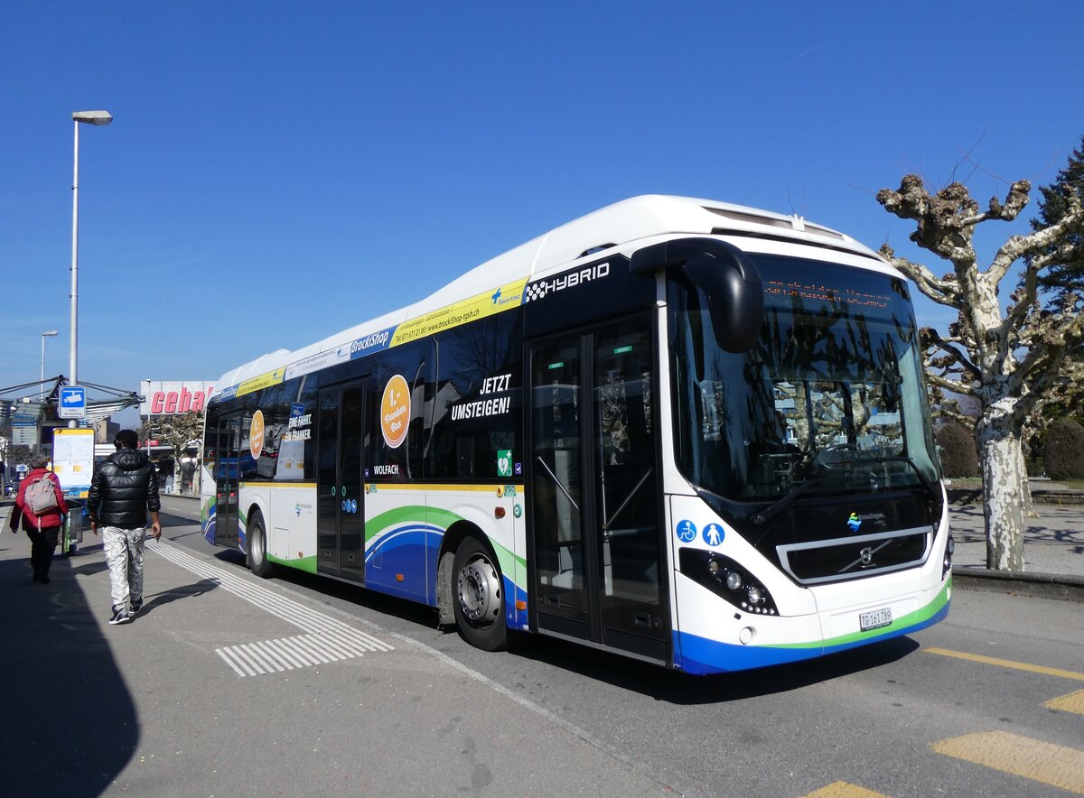 (272'635) - SBK Kreuzlingen - Nr. 89/TG 161'789 - Volvo am 4. Mrz 2025 in Kreuzlingen, Brenplatz