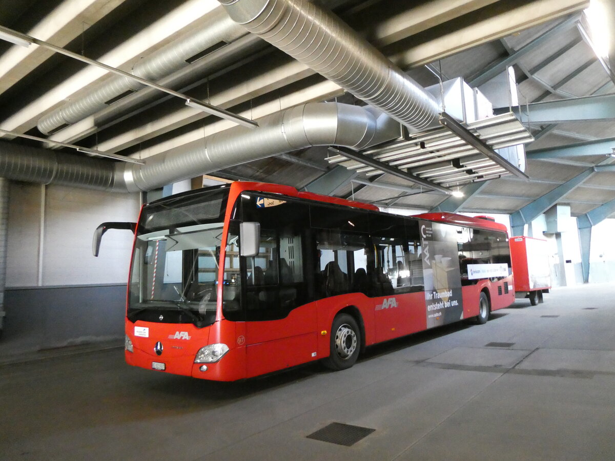 (272'649) - AFA Adelboden - Nr. 97/BE 823'927 - Mercedes am 6. M�rz 2025 in Adelboden, Busstation
