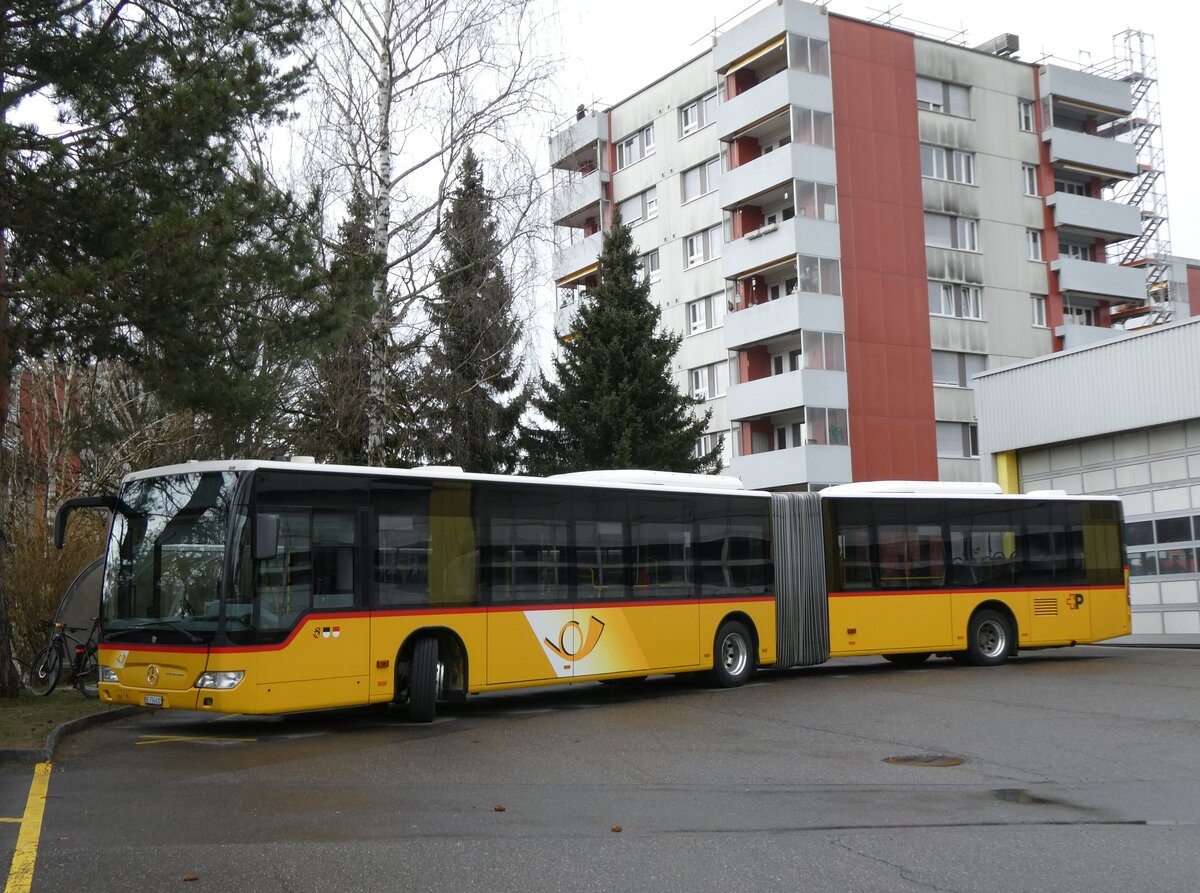 (272'749) - PostAuto Bern - Nr. 5550/BE 734'632/PID 5550 - Mercedes (ex Nr. 632) am 10. Mrz 2025 in Thun, Garage STI