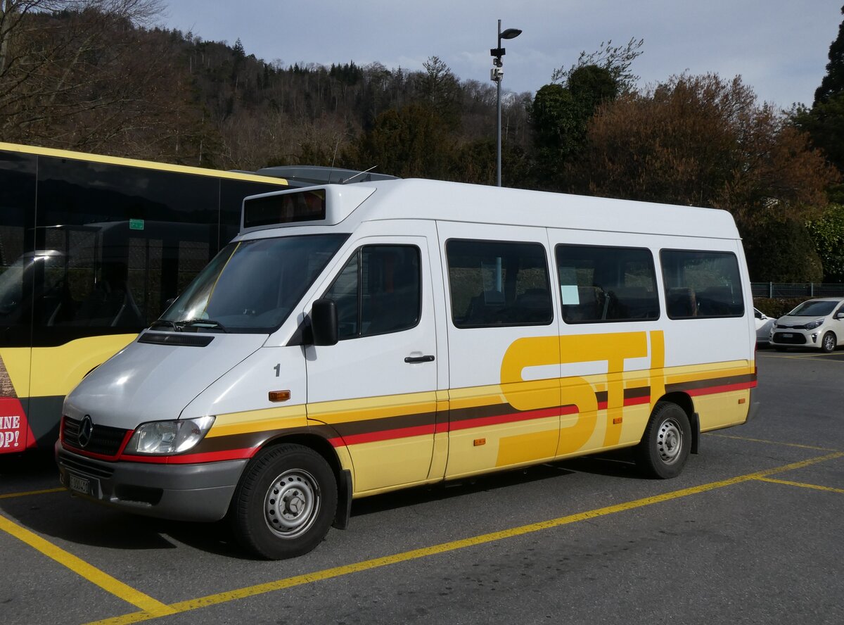 (272'818) - STI Thun - Nr. 1/BE 300'401 - Mercedes am 11. Mrz 2025 bei der Schifflndte Thun