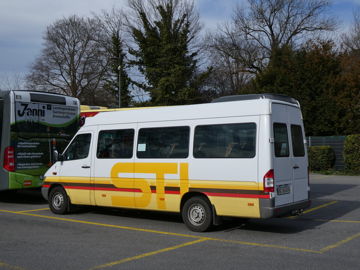 (272'819) - STI Thun - Nr. 1/BE 300'401 - Mercedes am 11. Mrz 2025 bei der Schifflndte Thun