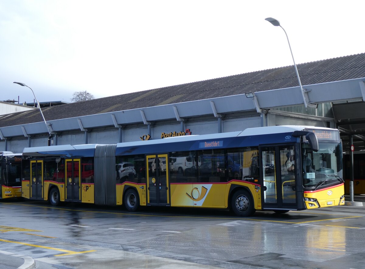 (272'823) - Steiner, Ortschwaben - Nr. 19/BE 52'222/PID 11'205 - Solaris am 13. M�rz 2025 in Bern, Postautostation