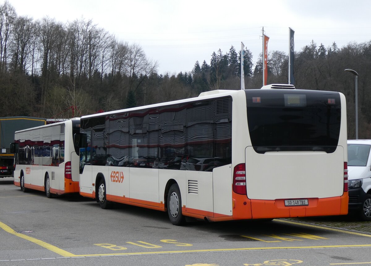 (273'020) - BSU Solothurn - Nr. 81/SO 148'781 - Mercedes am 15. Mrz 2025 in Zuchwil, Garage