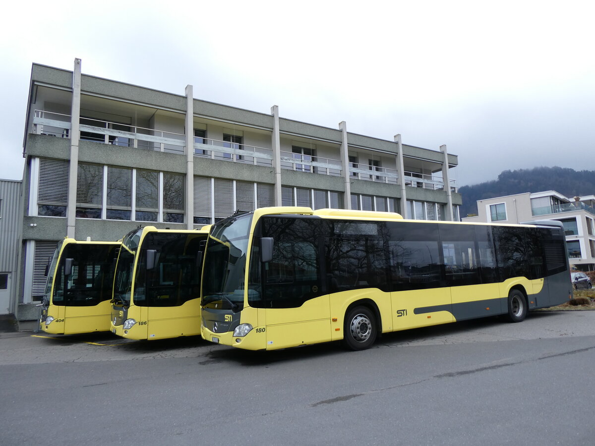 (273'040) - STI Thun - Nr. 180/BE 752'180 - Mercedes am 16. Mrz 2025 in Thun, Garage