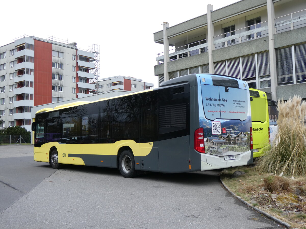 (273'042) - STI Thun - Nr. 180/BE 752'180 - Mercedes am 16. Mrz 2025 in Thun, Garage