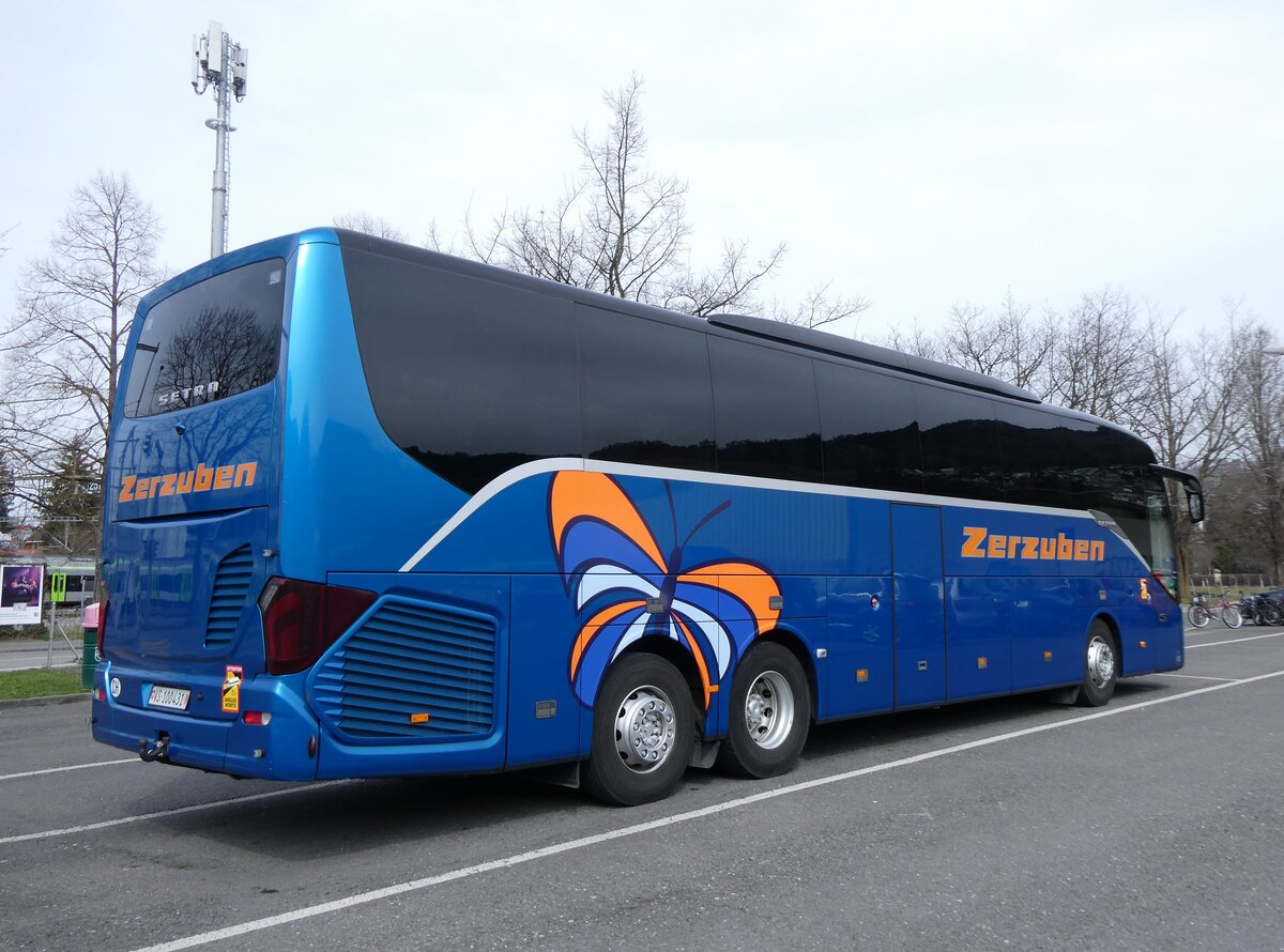 (273'116) - Zerzuben, Visp-Eyholz - Nr. 12/VS 100'431 - Setra am 21. Mrz 2025 in Thun, Seestrasse