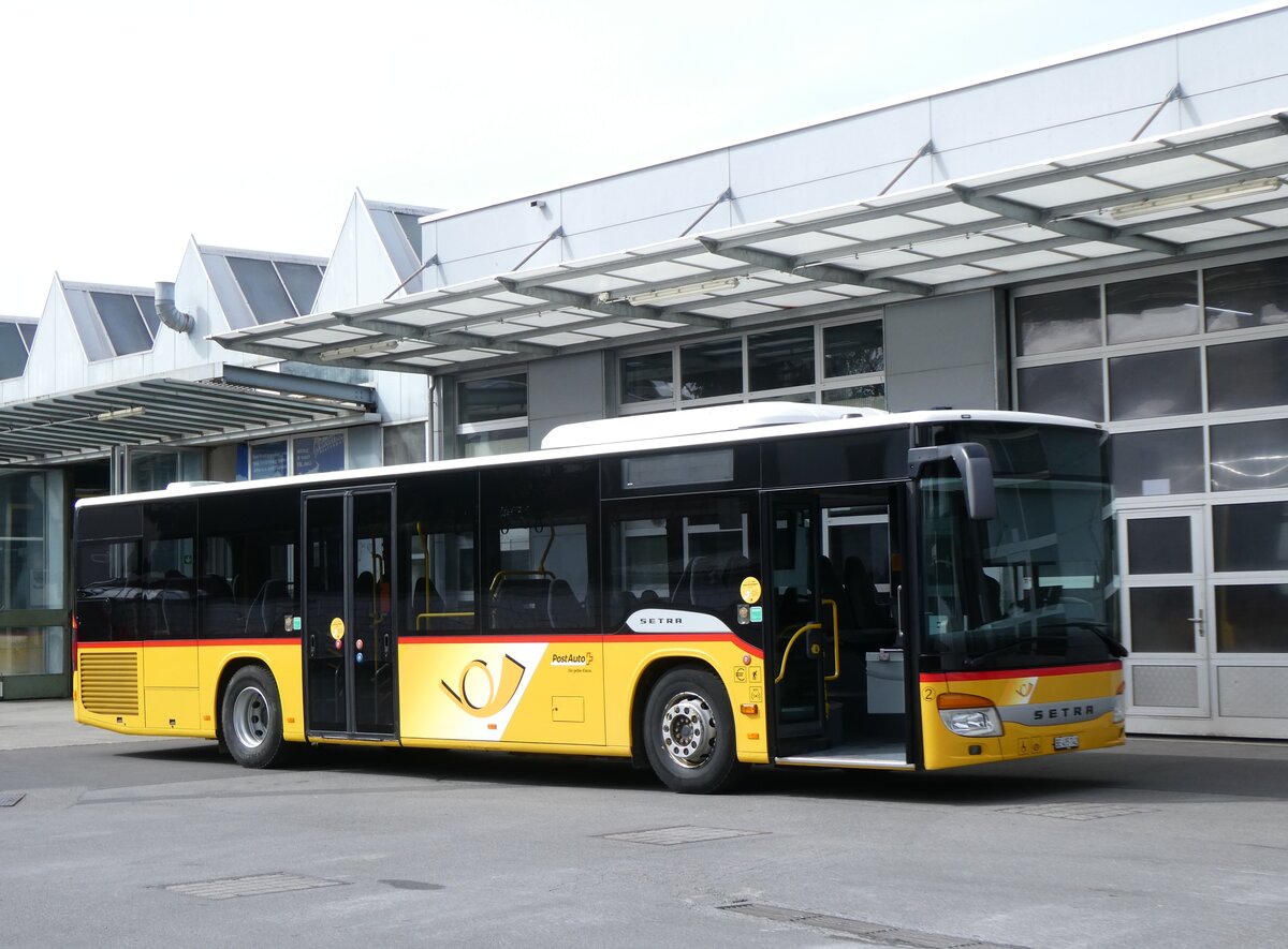 (273'119) - Flck, Brienz - Nr. 2/BE 435'742/PID 5636 - Setra am 21. Mrz 2025 in Thun, Garage STI