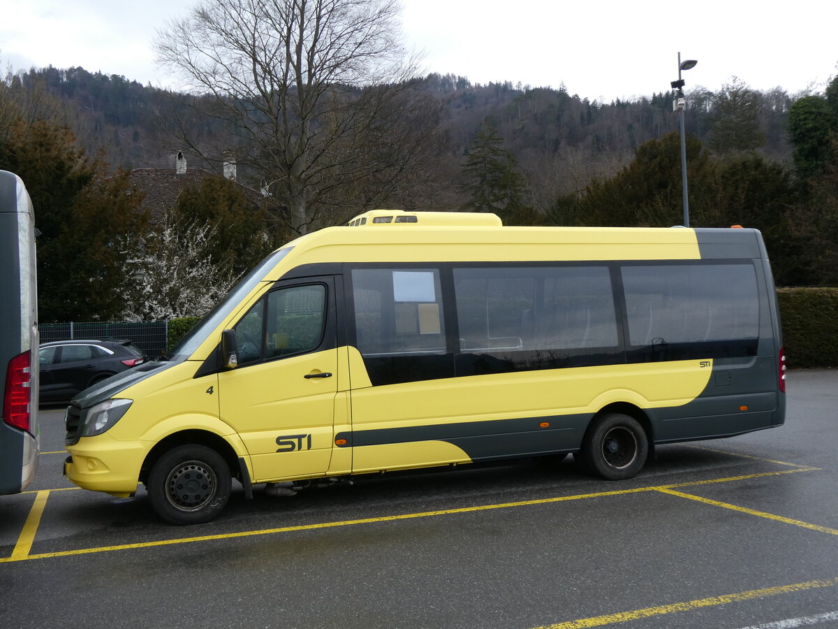 (273'183) - STI Thun - Nr. 4/BE 841'004 - Mercedes am 25. Mrz 2025 bei der Schifflndte Thun