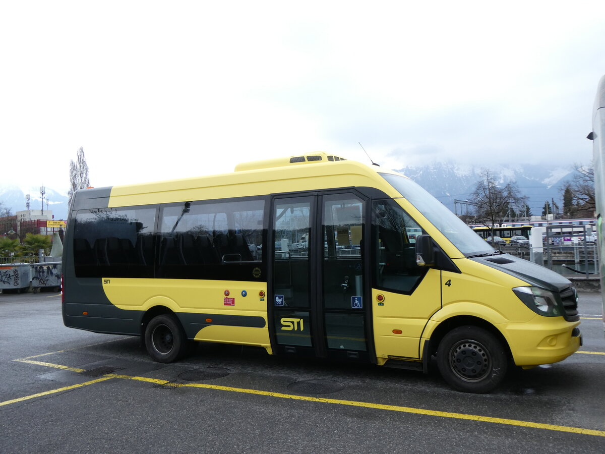 (273'185) - STI Thun - Nr. 4/BE 841'004 - Mercedes am 25. Mrz 2025 bei der Schifflndte Thun