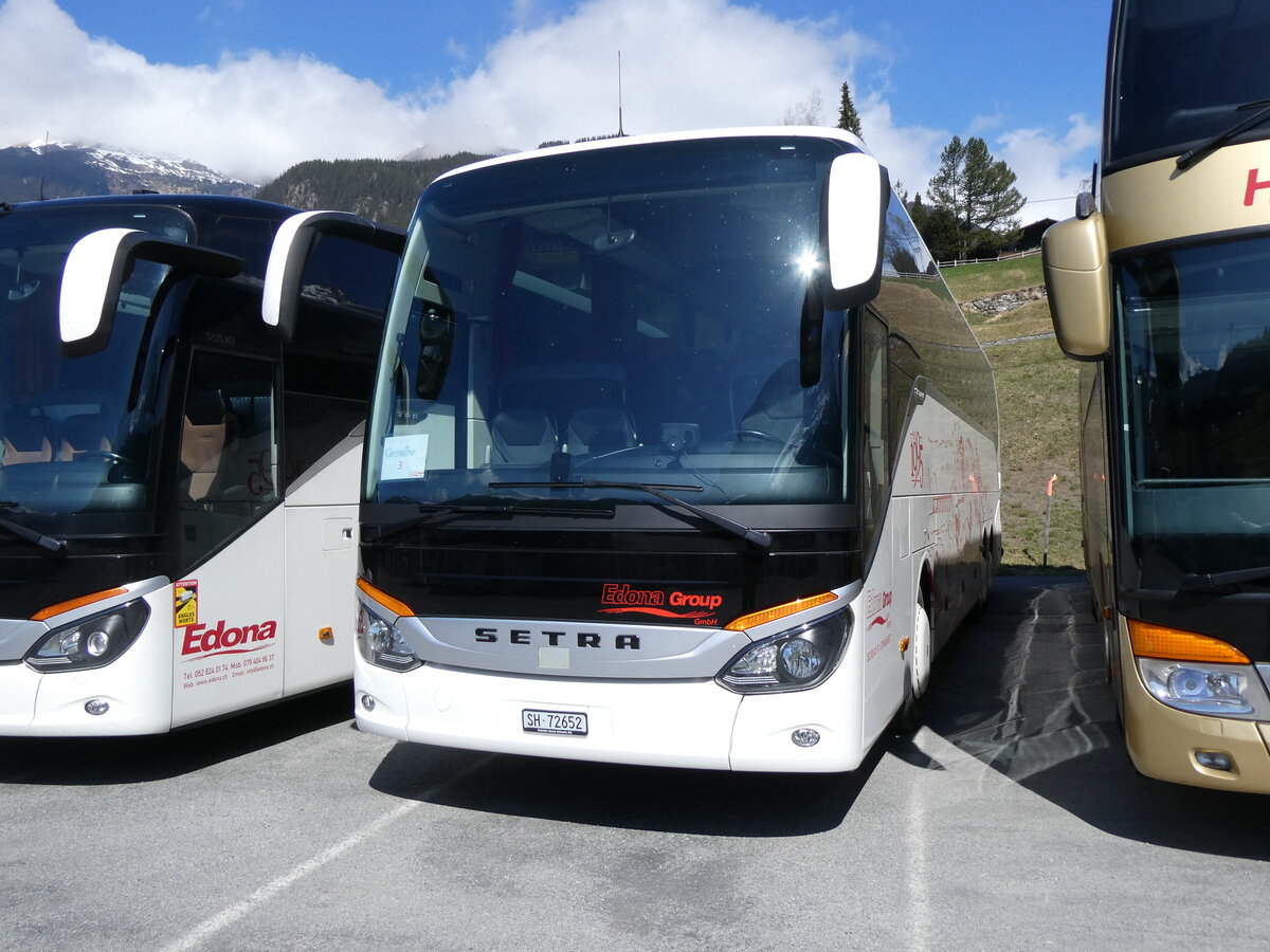 (273'298) - Edona, Schaffhausen - SH 72'652 - Setra am 28. Mrz 2025 in Grindelwald, Grund