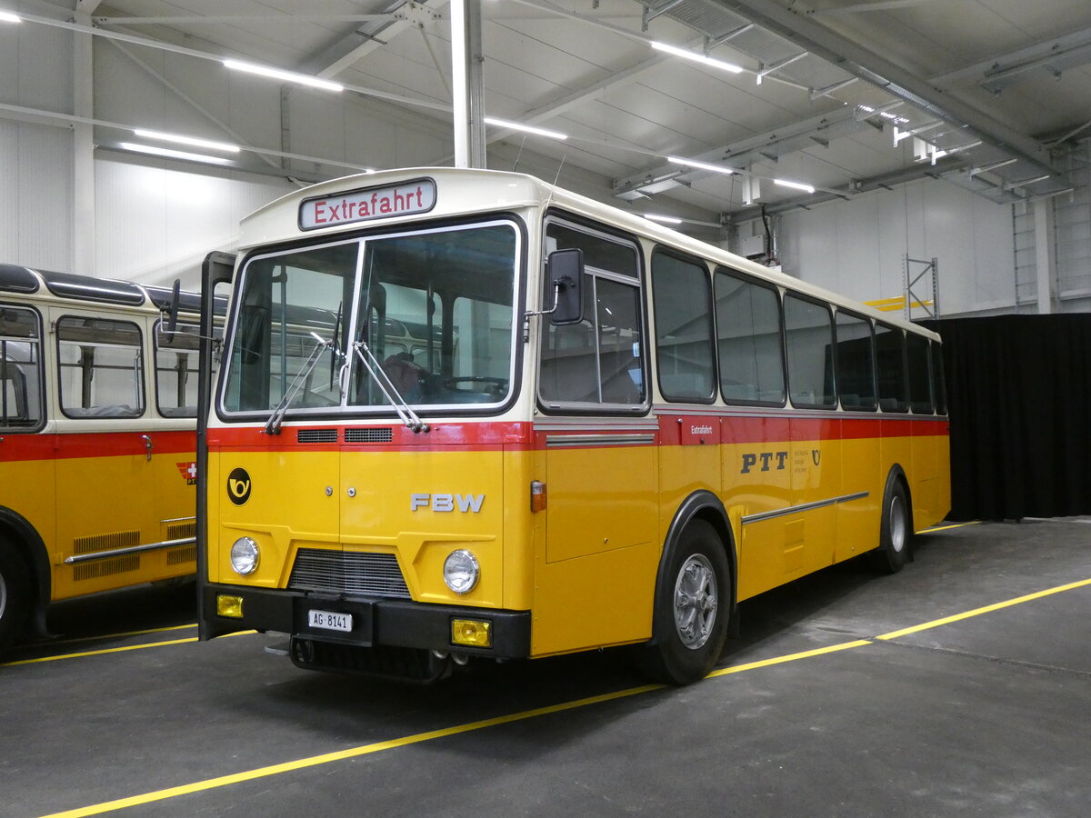 (273'319) - Stutz, Jonen - AG 8141 - FBW/Hess (ex Dubach, Walde) am 29. Mrz 2025 in Affoltern, Garage