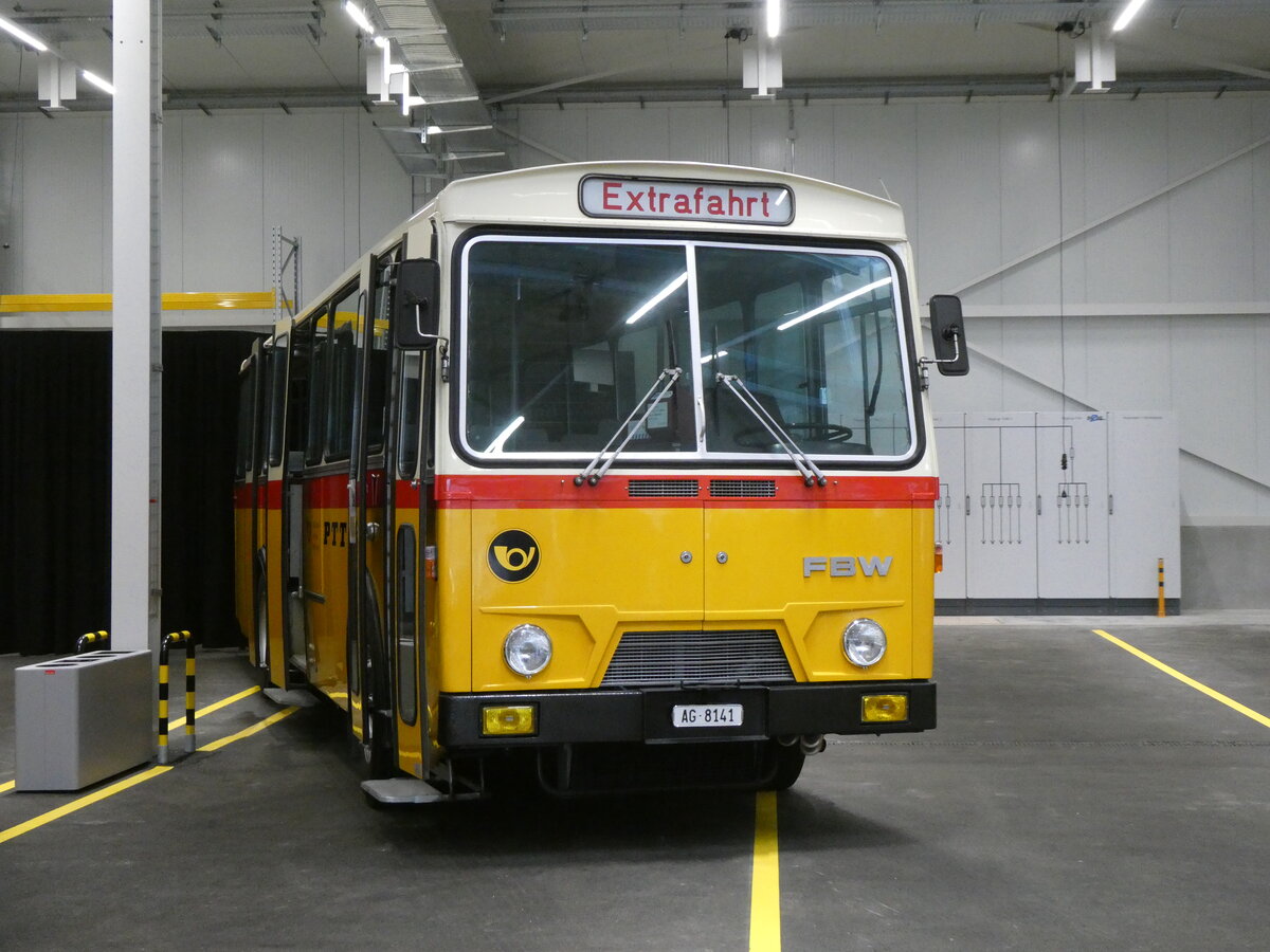 (273'323) - Stutz, Jonen - AG 8141 - FBW/Hess (ex Dubach, Walde) am 29. Mrz 2025 in Affoltern, Garage