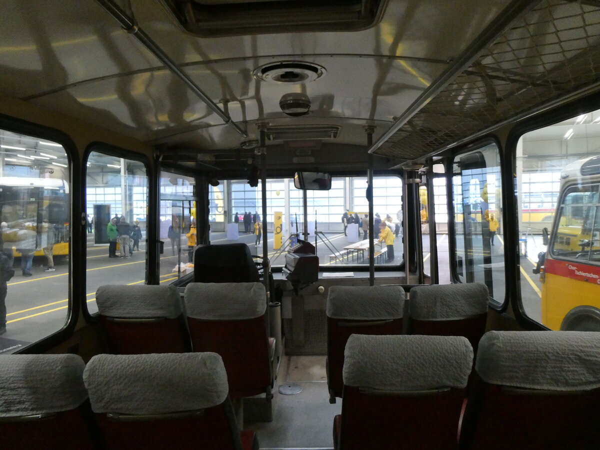 (273'328) - Stutz, Jonen - AG 8141 - FBW/Hess (ex Dubach, Walde) am 29. M�rz 2025 in Affoltern, Garage (Innenaufnahme)