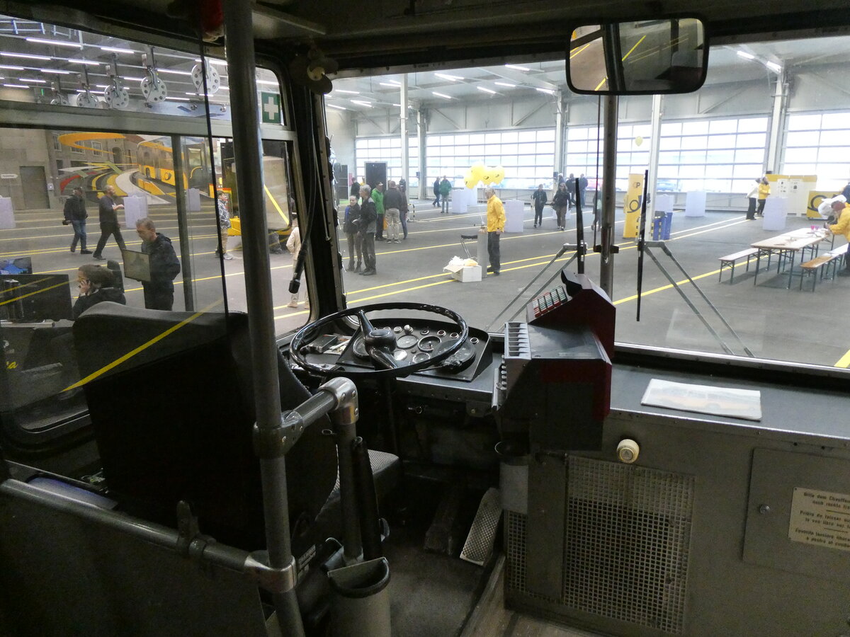 (273'329) - Stutz, Jonen - AG 8141 - FBW/Hess (ex Dubach, Walde) am 29. Mrz 2025 in Affoltern, Garage (Innenaufnahme)