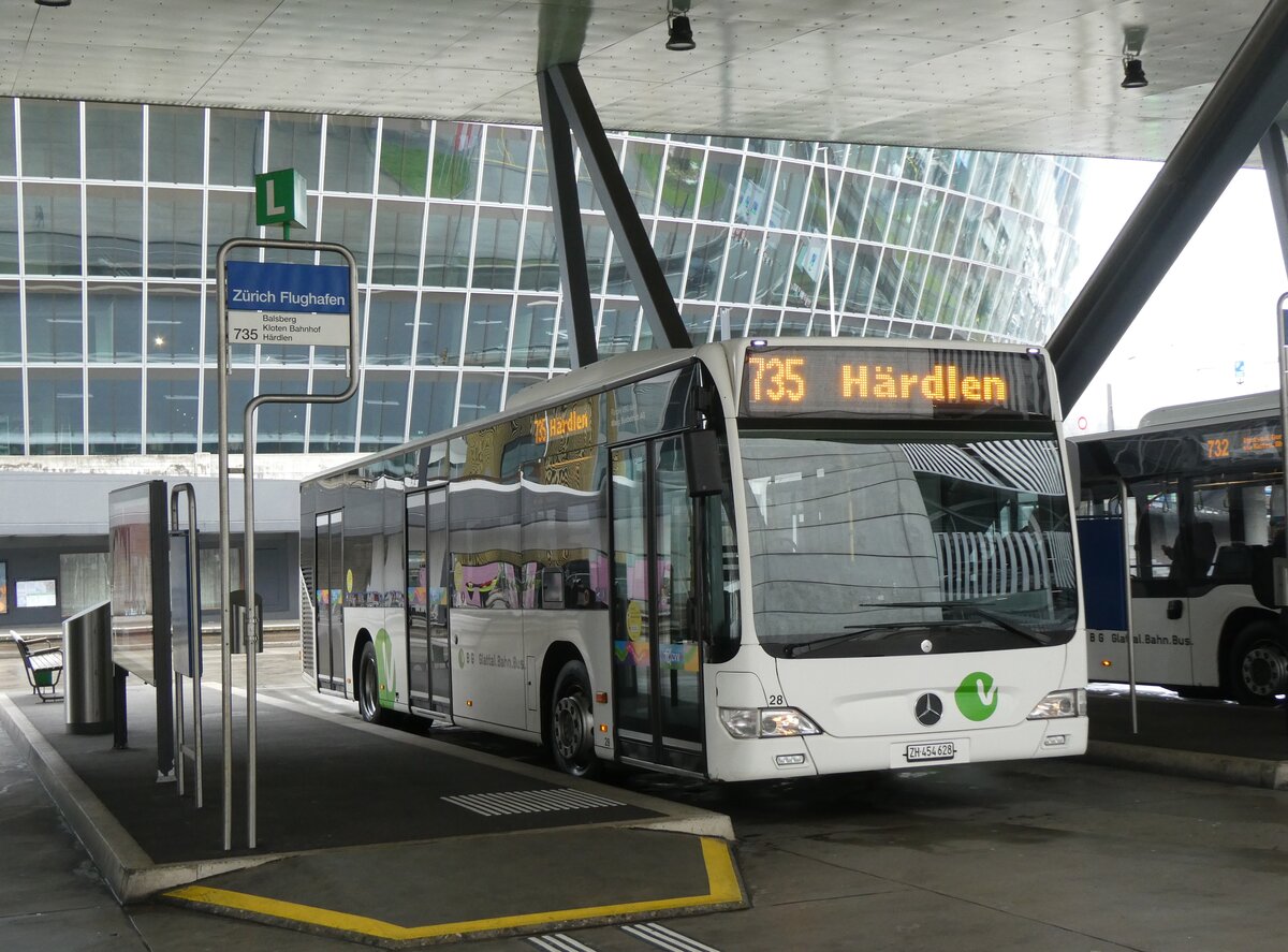 (273'415) - Maag, Kloten - Nr. 28/ZH 454'628 - Mercedes am 29. Mrz 2025 in Zrich-Flughafen