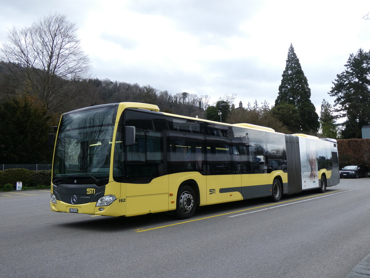 (273'428) - STI Thun - Nr. 162/BE 752'162 - Mercedes am 31. M�rz 2025 bei der Schiffl�ndte Thun