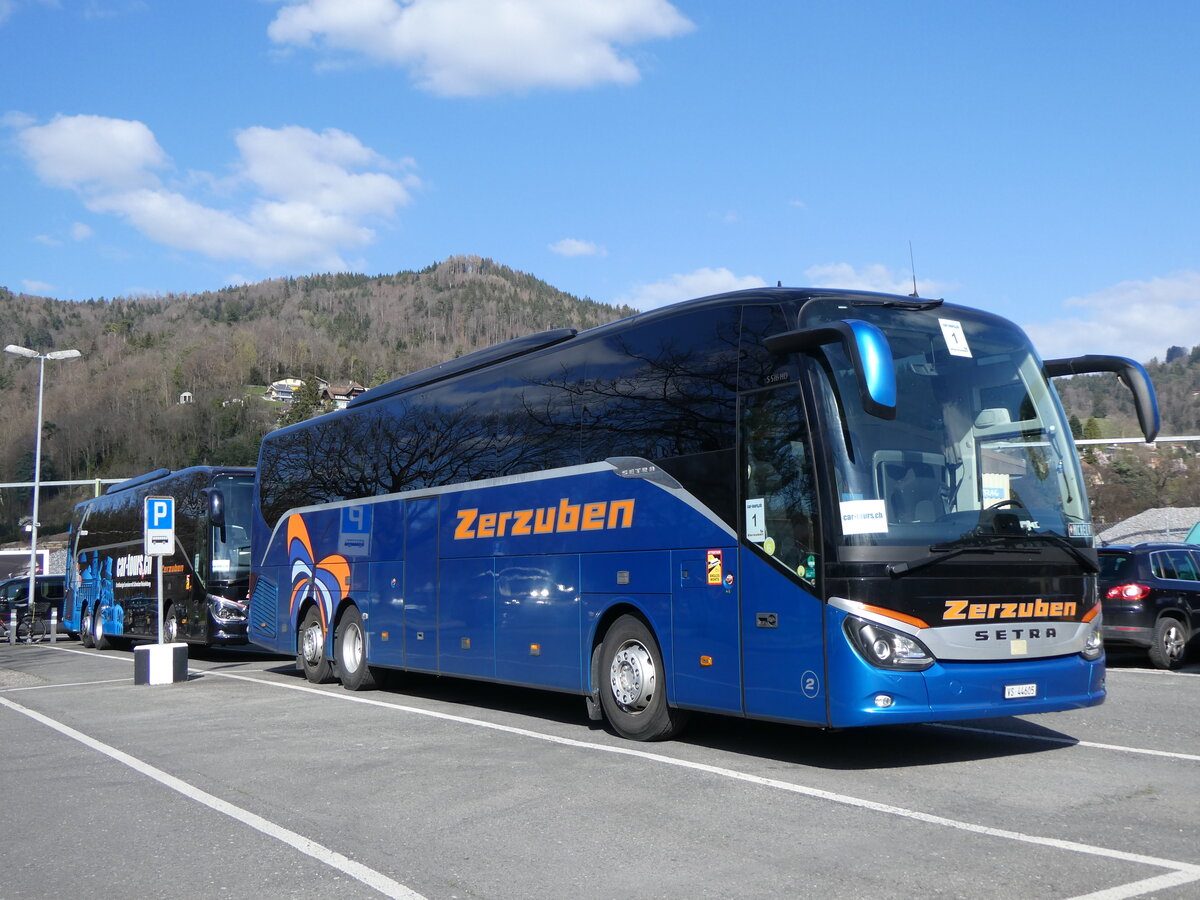 (273'479) - Zerzuben, Visp-Eyholz - Nr. 2/VS 44'605 - Setra am 31. Mrz 2025 in Thun, Seestrasse