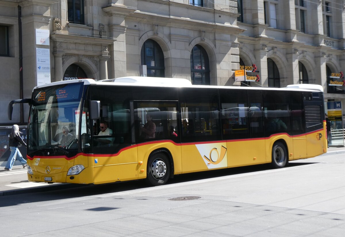 (273'495) - Steiger, Schlatt - Nr. 335/ZH 67'476/PID 10'849 - Mercedes am 2. April 2025 beim Hauptbahnhof Winterthur