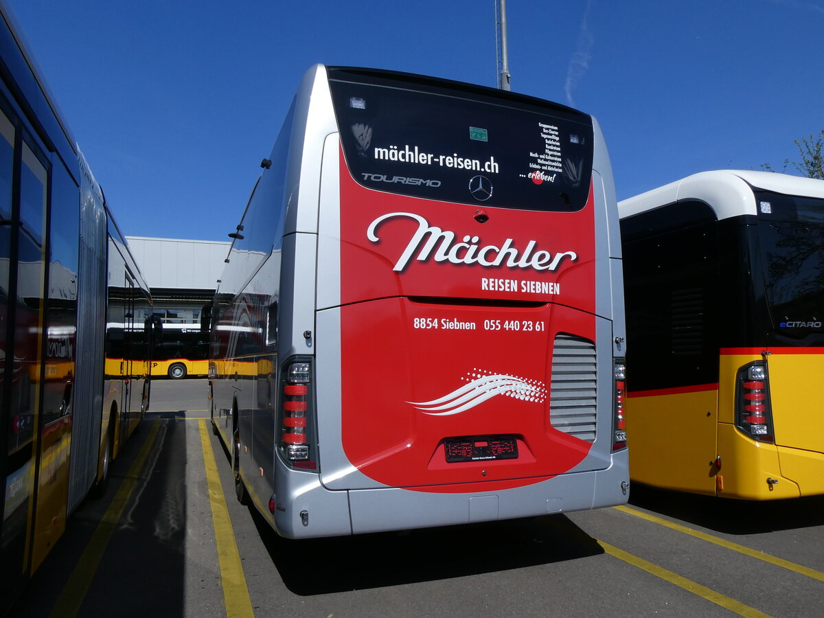 (273'875) - Mchler, Siebnen - (405'584) - Mercedes am 12. April 2025 in Winterthur, Daimler Buses