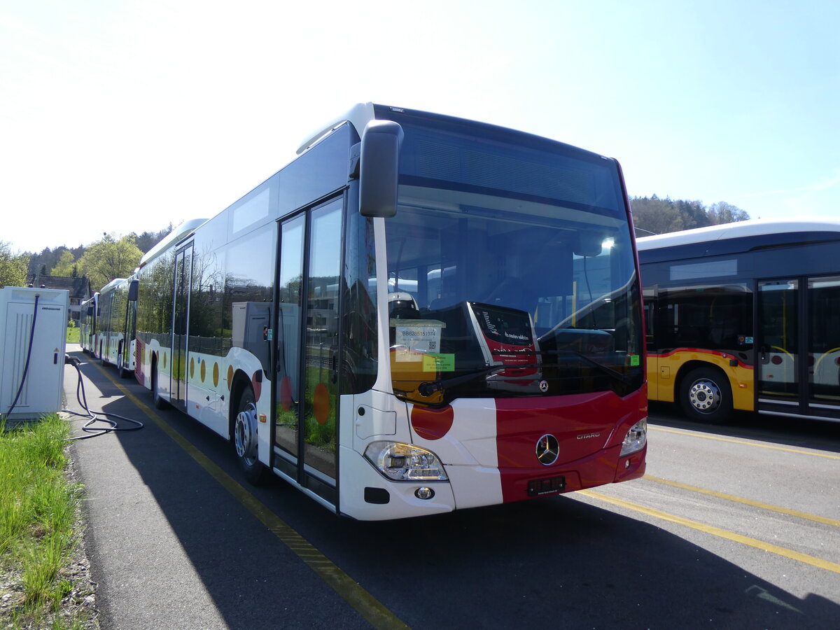 (273'880) - TPF Fribourg - (620'980) - Mercedes am 12. April 2025 in Winterthur, Daimler Buses
