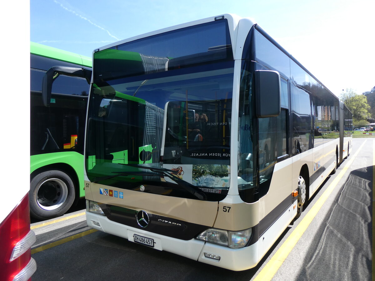 (273'894) - AZZK Zollikon - Nr. 57/ZH 486'457 - Mercedes am 12. April 2025 in Winterthur, Daimler Buses