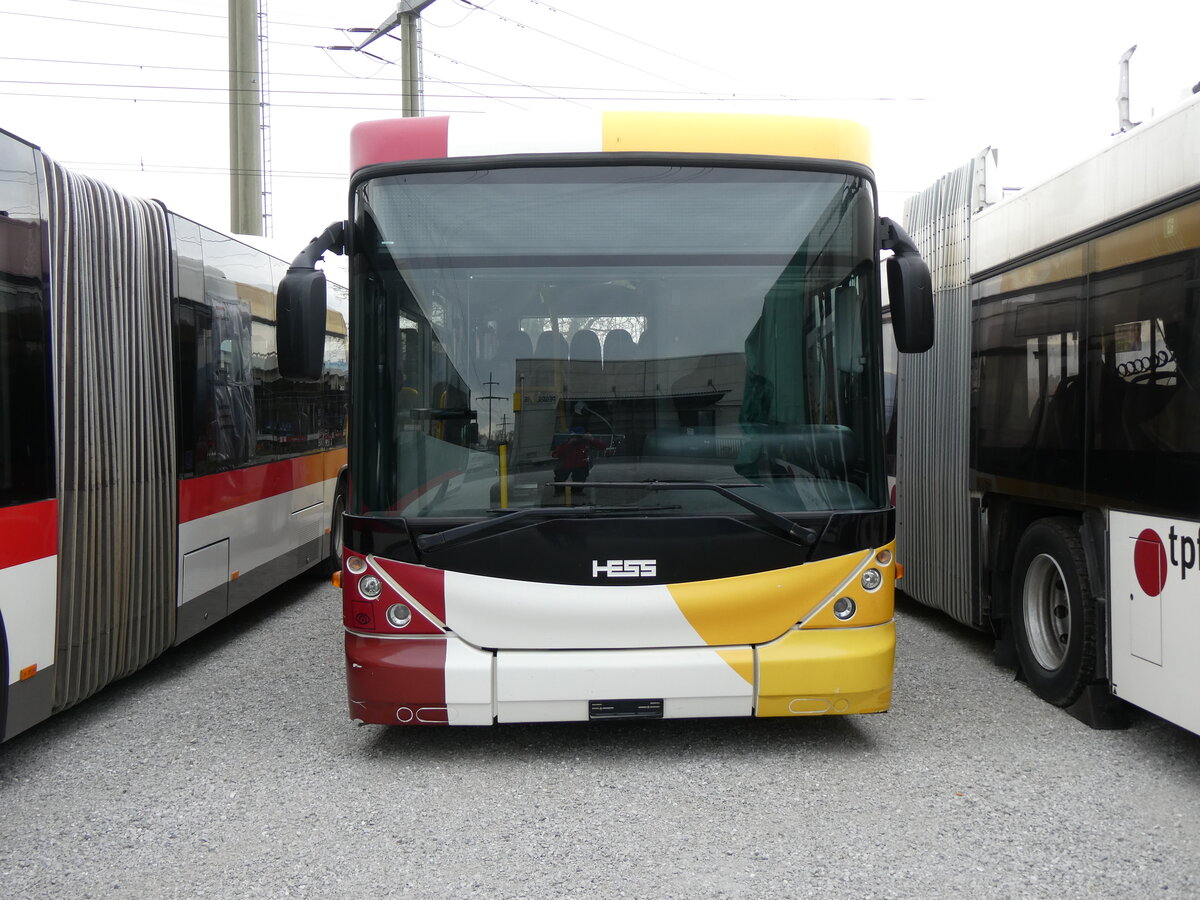 (273'904) - PostAuto Graub�nden - PID 5026 - Scania/Hess (ex Nr. 25; ex Nr. 15; ex Stuppan, Flims) am 12. April 2025 in Kerzers, Murtenstrasse