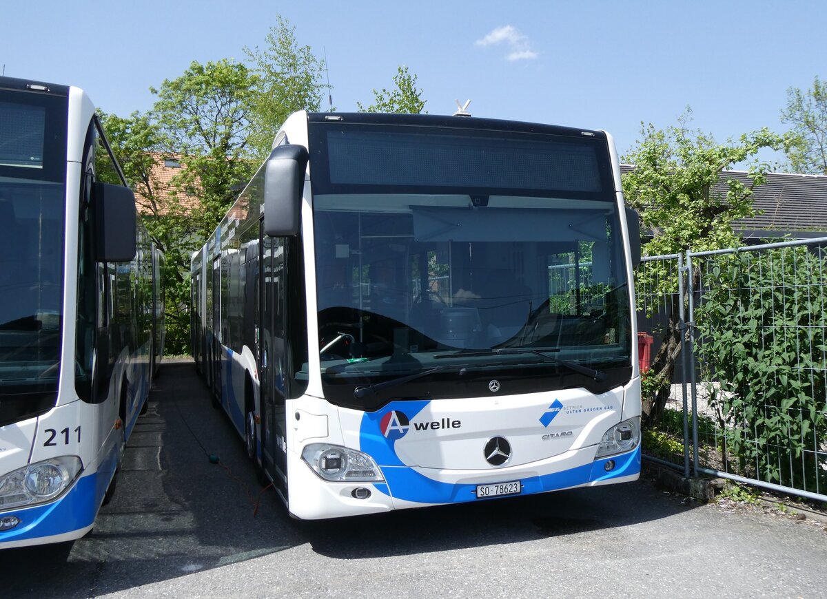 (274'457) - BOGG Wangen b.O. - Nr. 218/SO 78'623 - Mercedes am 2. Mai 2025 in Laufen, Postgarage