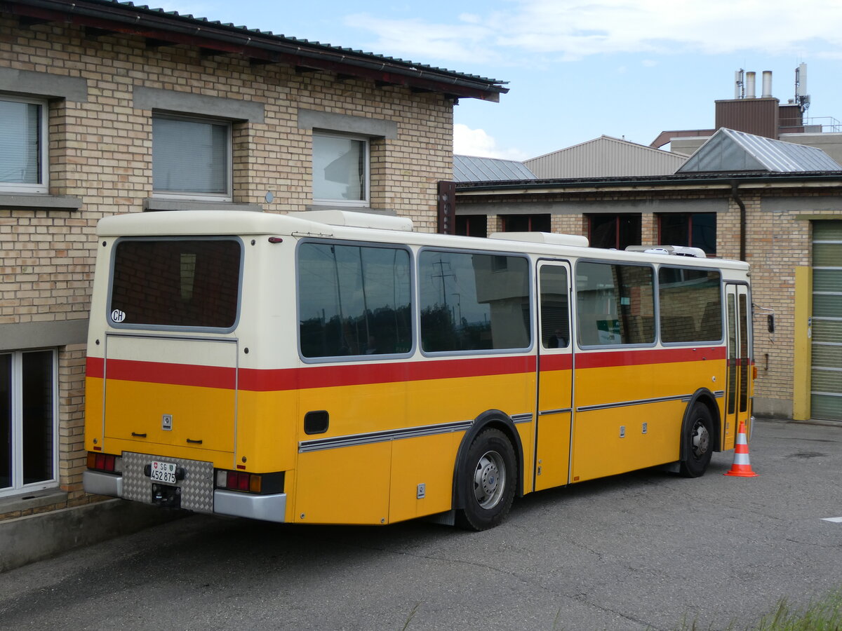 (274'521) - Stolz, Niederbren - SG 452'875 - Saurer/R&J (ex Soltermann, Bichwil; ex Ziegler, Pratteln; ex Tanner, Bubendorf; ex Schnider, Schpfheim) am 3. Mai 2025 in Attikon, Wegmller