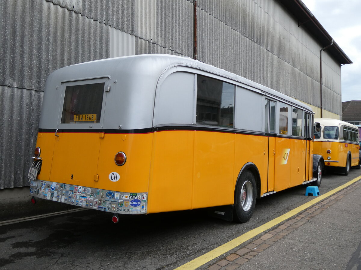 (274'533) - Badertscher, Winterthur - ZH 32'016 U - FBW/Tscher (ex P 24'574; ex P 1394) am 3. Mai 2025 in Attikon, Wegmller