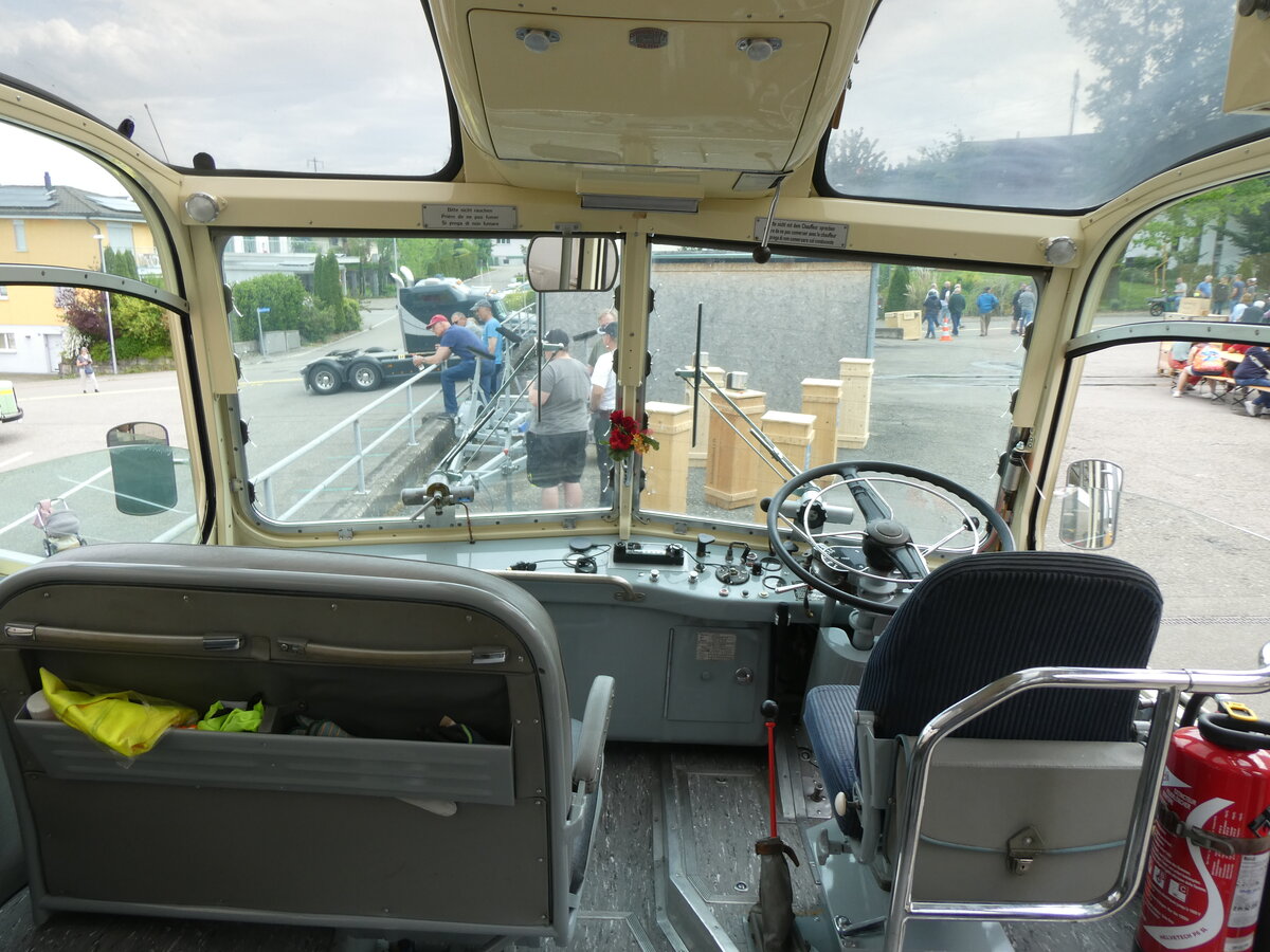 (274'544) - Wegmller, Attikon - ZH 21'783 - FBW/Gangloff (ex P 24'037; ex P 21'537) am 3. Mai 2025 in Attikon, Wegmller (Innenaufnahme)