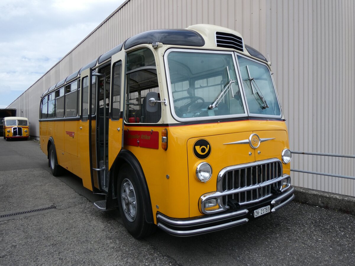 (274'545) - Wegmller, Attikon - ZH 21'783 - FBW/Gangloff (ex P 24'037; ex P 21'537) am 3. Mai 2025 in Attikon, Wegmller