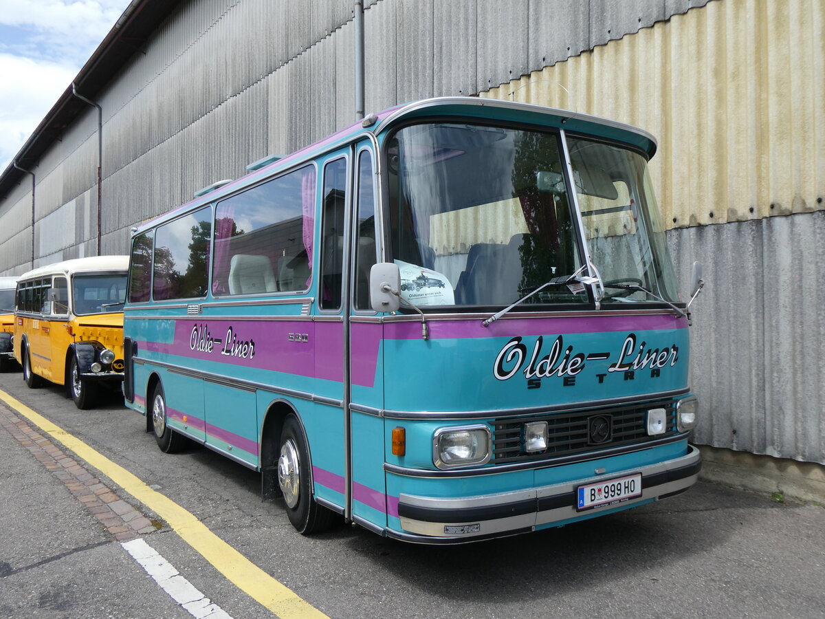 (274'562) - Aus Oesterreich: Wstner, Bezau - B 999 HO - Setra am 3. Mai 2025 in Attikon, Wegmller