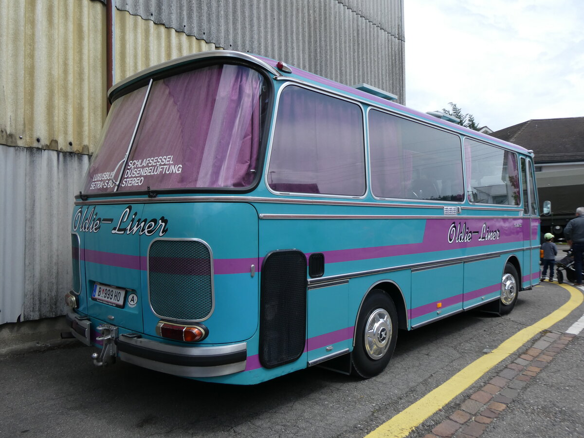 (274'563) - Aus Oesterreich: Wstner, Bezau - B 999 HO - Setra am 3. Mai 2025 in Attikon, Wegmller