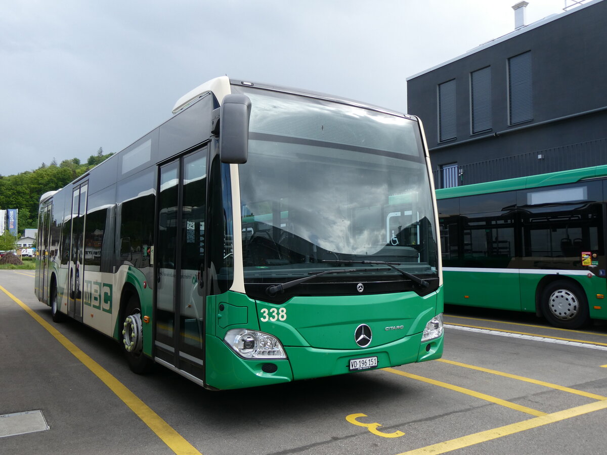 (274'605) - MBC Morges - Nr. 338/VD 196'151 - Mercedes am 3. Mai 2025 in Winterthur, Daimler Buses