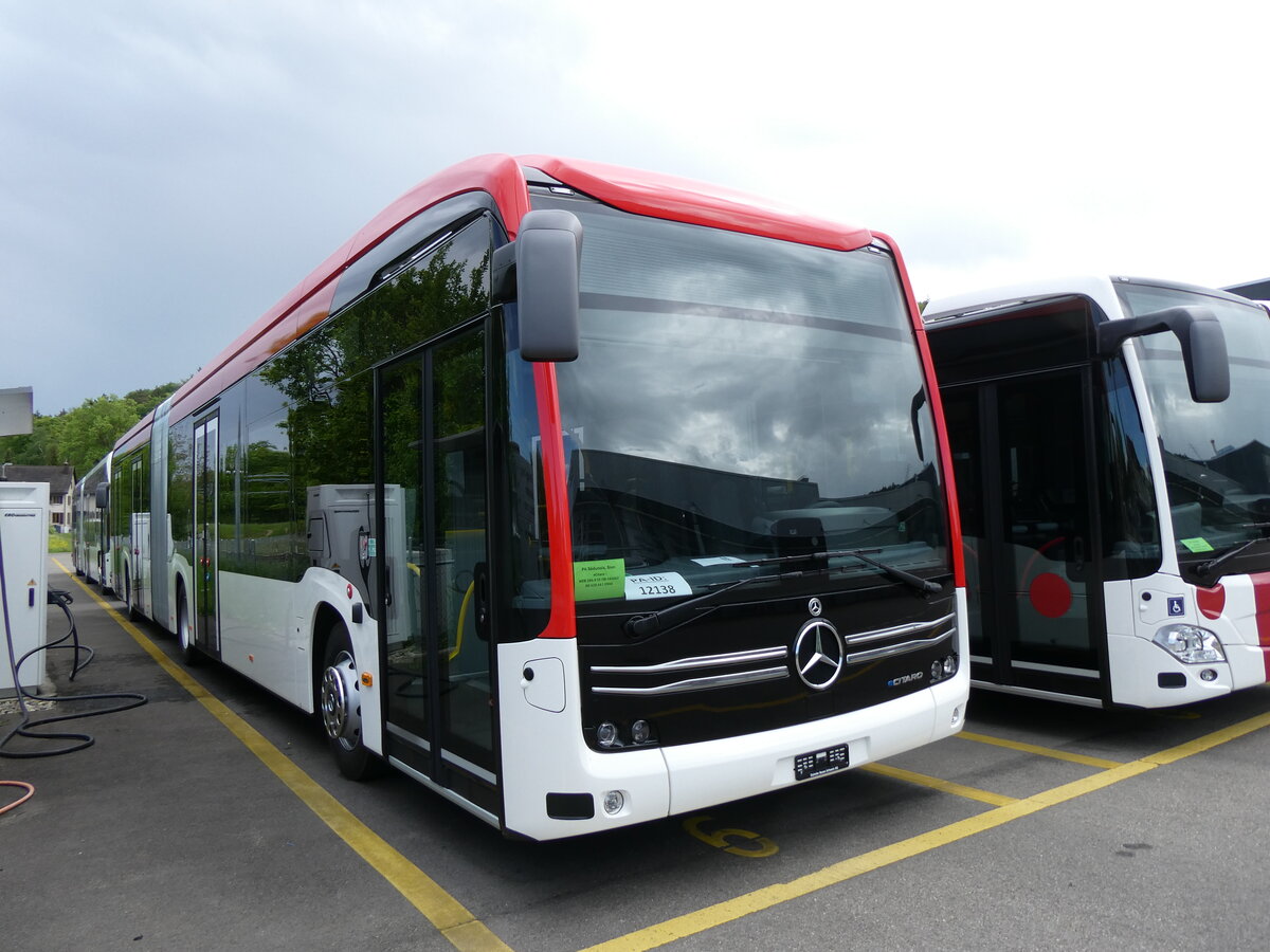 (274'614) - PostAuto Wallis - PID 12'138 - eMercedes am 3. Mai 2025 in Winterthur, Daimler Buses