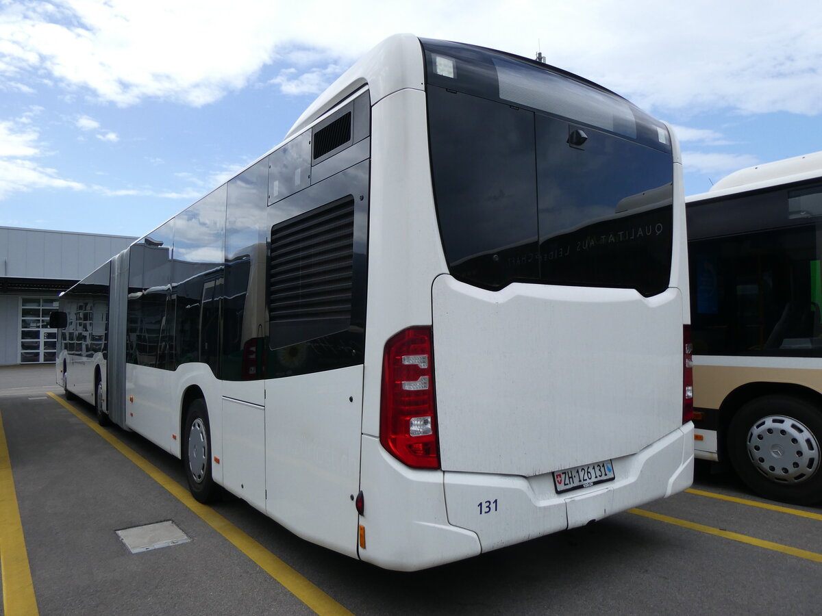 (274'624) - VZO Grningen - Nr. 131/ZH 126'131 - Mercedes am 3. Mai 2025 in Winterthur, Daimler Buses