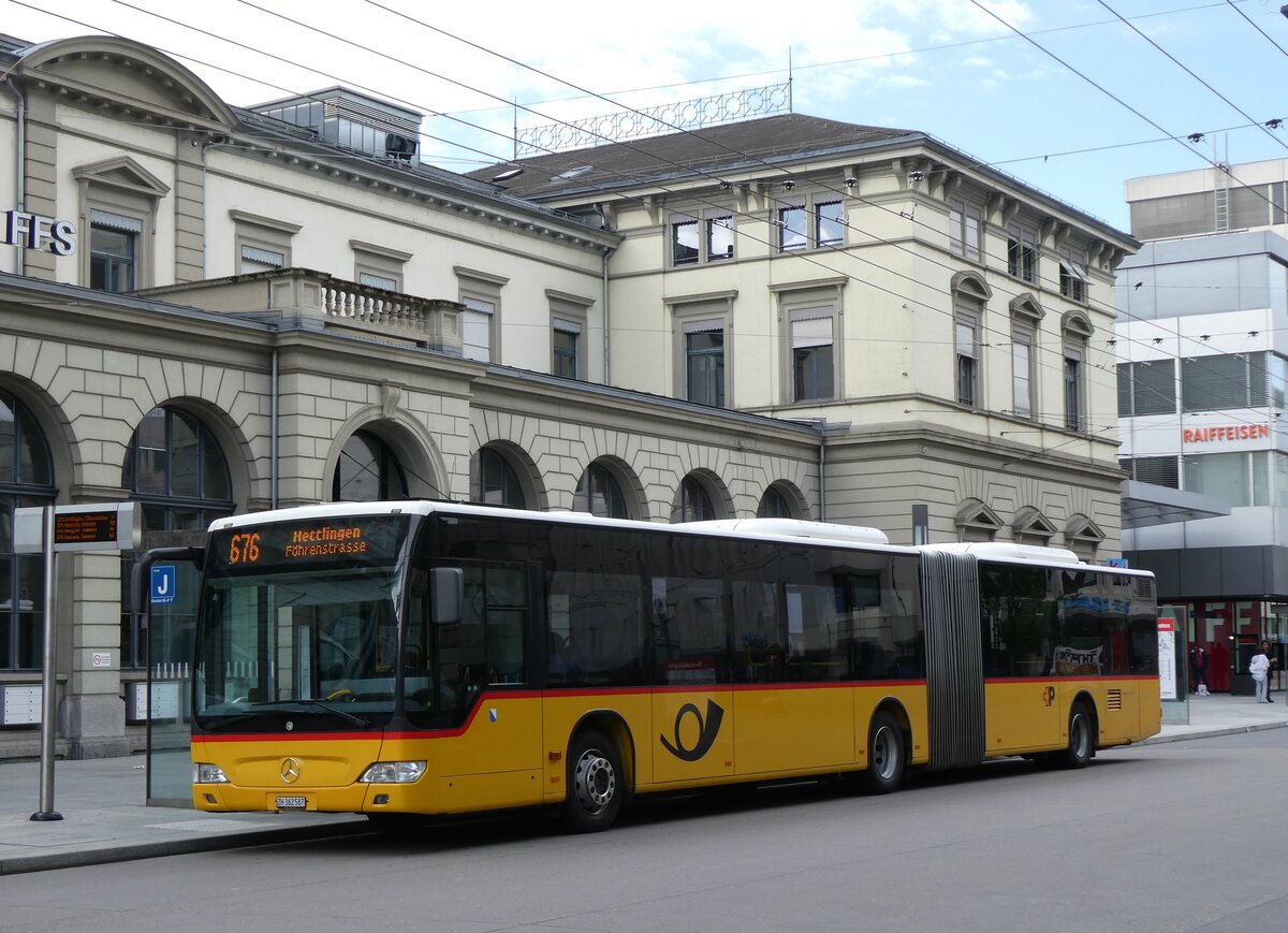 (274'637) - Moser, Flaach - Nr. 287/ZH 362'587/PID 5562 - Mercedes am 3. Mai 2025 beim Hauptbahnhof Winterthur