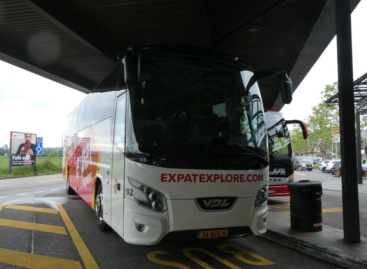 (274'666) - Aus Holland: De Baar, Wemeldinge - Nr. 192/26-BZG-8 - VDL am 6. Mai 2025 in Pratteln, Raststtte