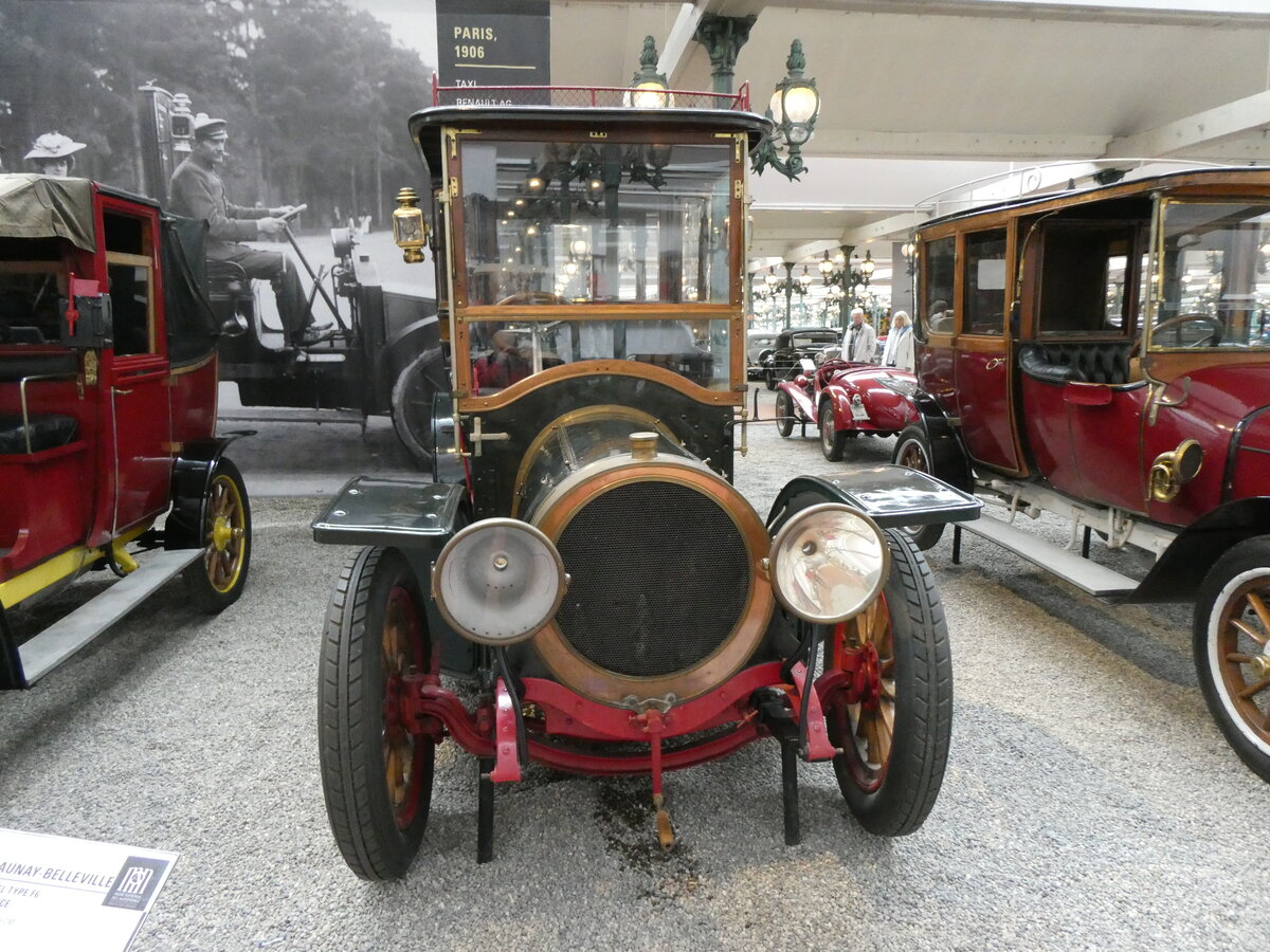 (274'730) - Collection Schlumpf, Mulhouse - Jg. 1909 - Delaunay-Belleville am 6. Mai 2025 in Mulhouse, Collection Schlumpf