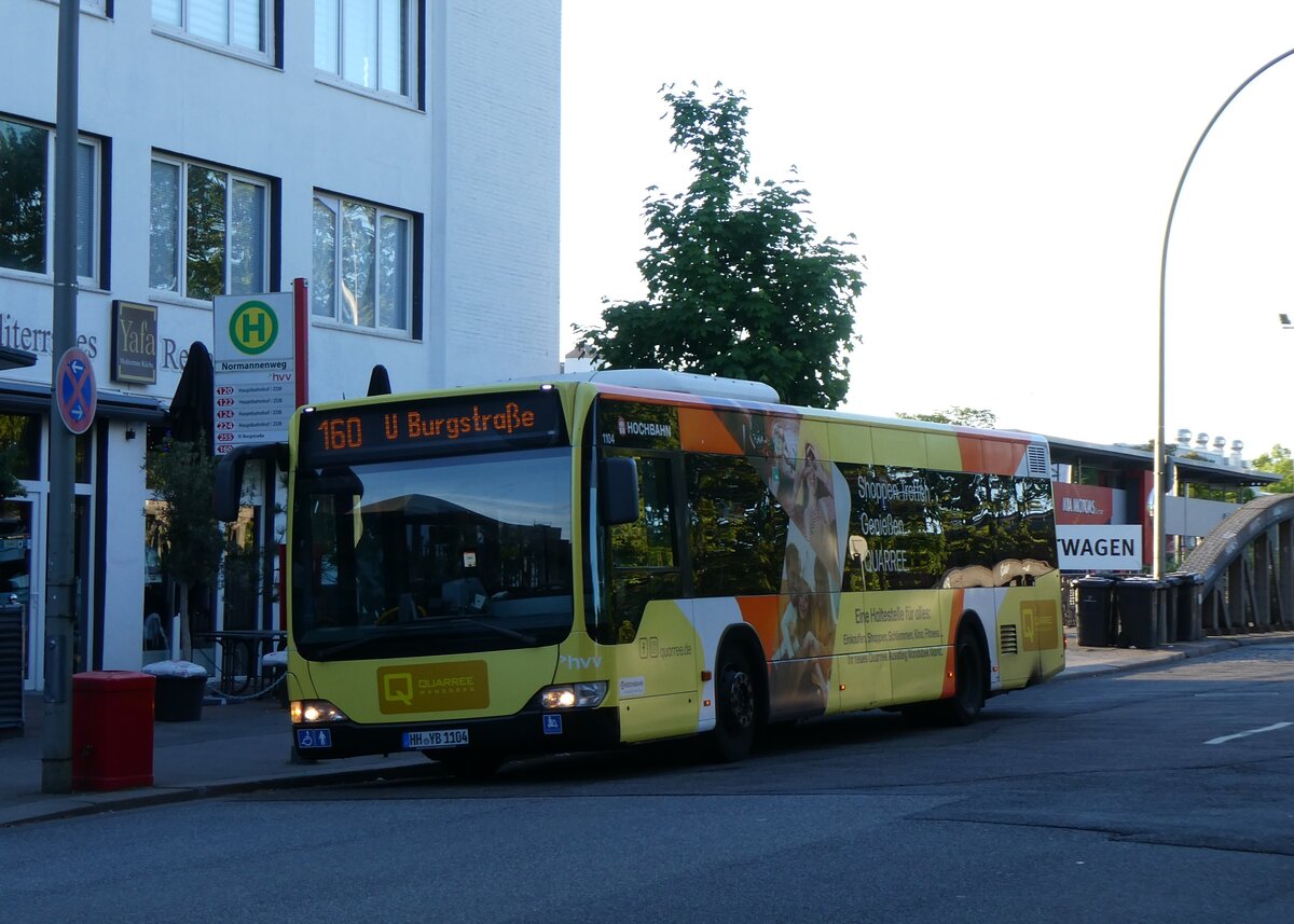 (275'018) - HHA Hamburg - Nr. 1104/HH-YB 1104 - Mercedes am 8. Mai 2025 in Hamburg, Normannenweg