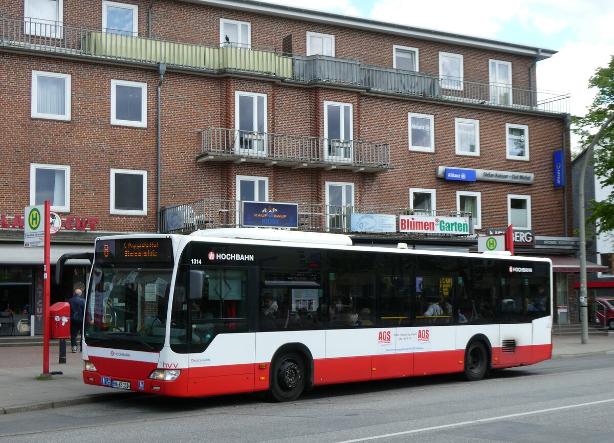 (275'070) - HHA Hamburg - Nr. 1314/HH-YB 1314 - Mercedes am 8. Mai 2025 in Hamburg, Wandsbek-Gartenstadt