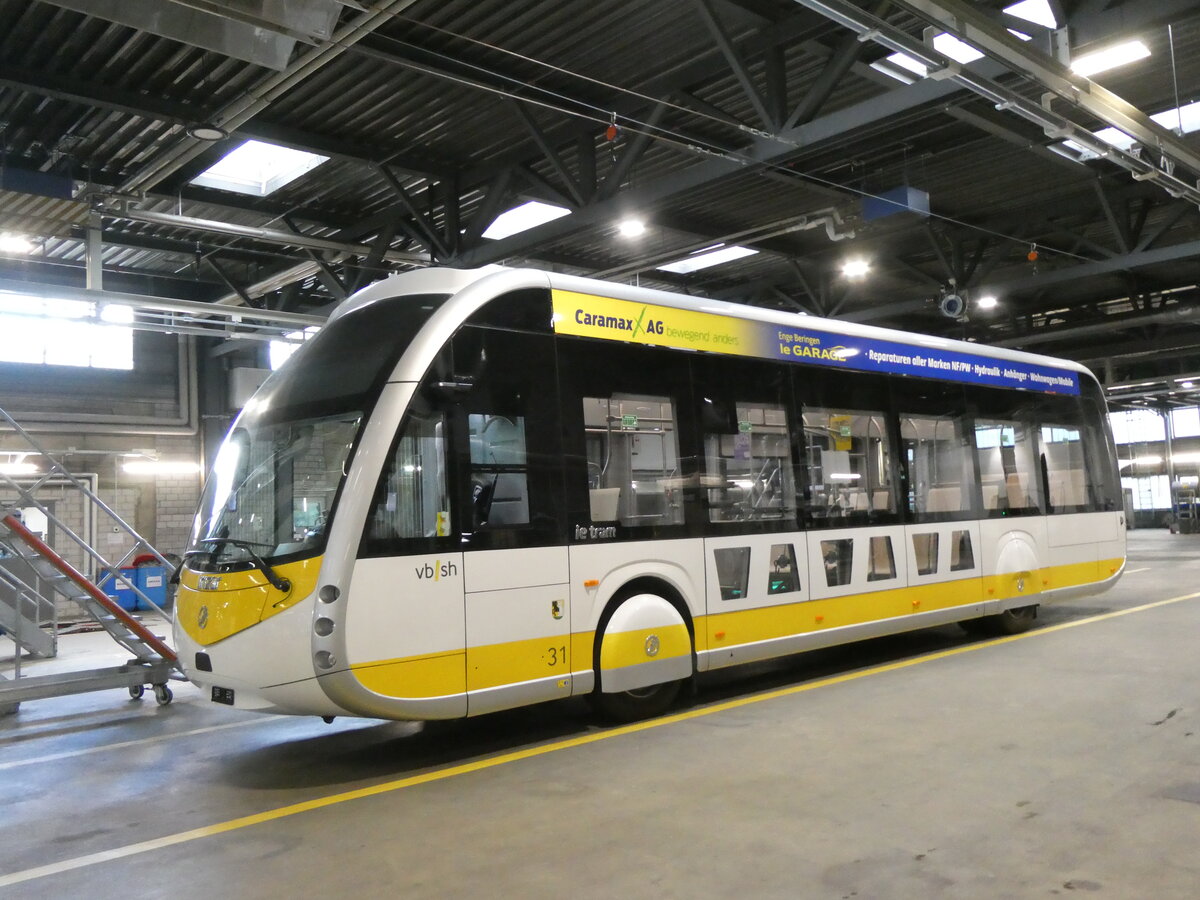 (275'642) - VBSH Schaffhausen - Nr. 31 - eIrizar am 17. Mai 2025 in Schaffhausen, Busdepot