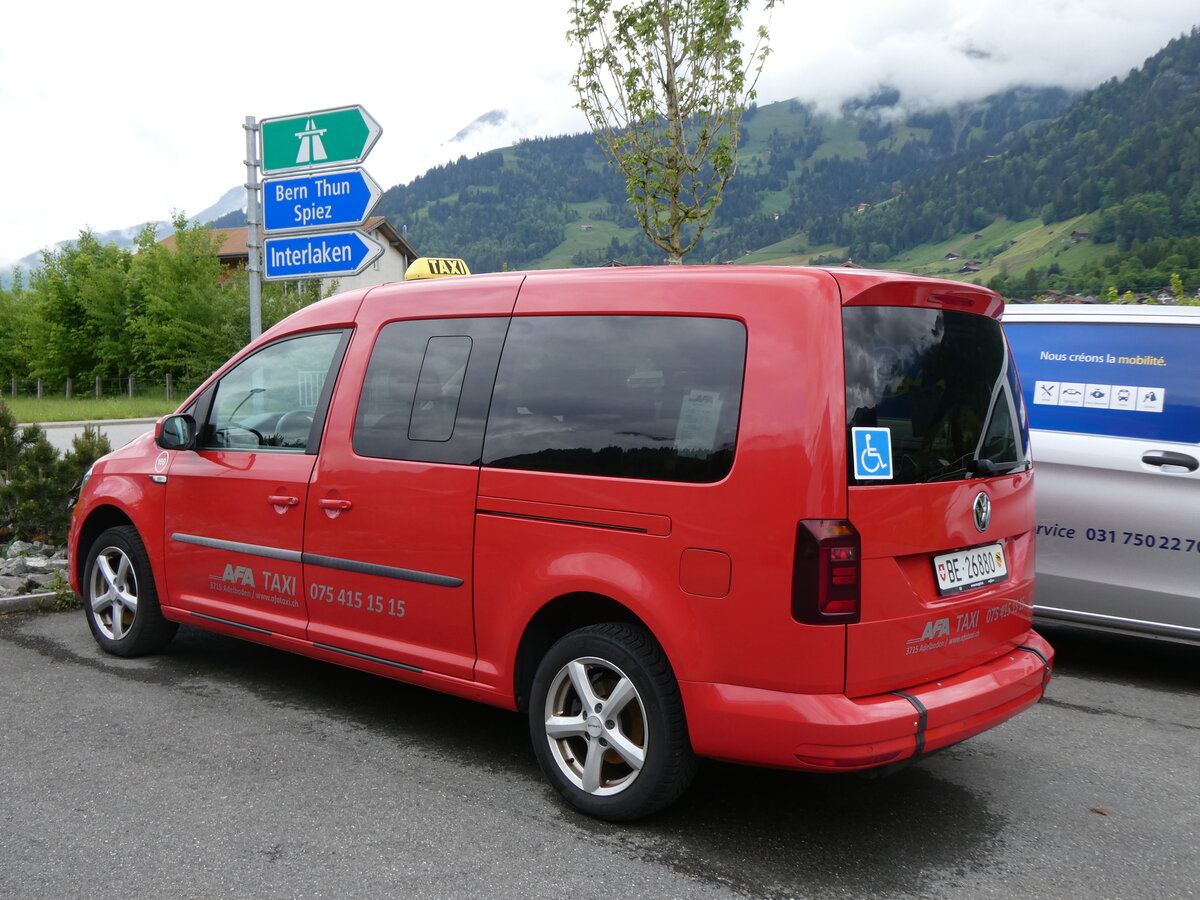 (275'725) - AFA Adelboden - Nr. 189/BE 26'880 - VW am 21. Mai 2025 in Frutigen, Garage