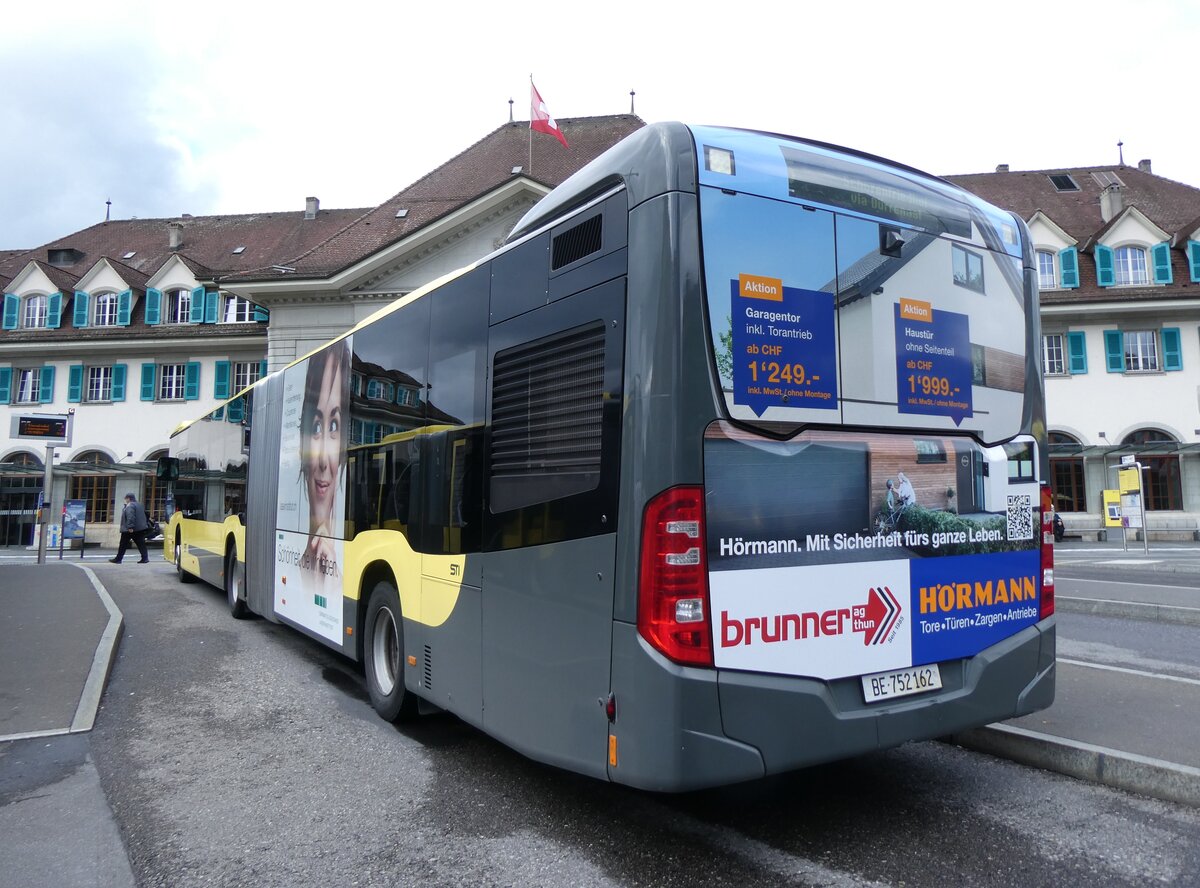 (275'824) - STI Thun - Nr. 162/BE 752'162 - Mercedes am 26. Mai 2025 beim Bahnhof Thun