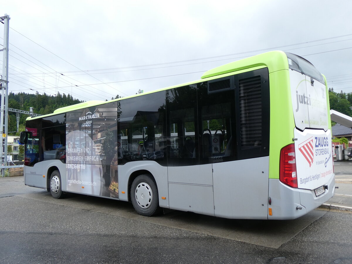 (275'830) - Busland, Burgdorf - Nr. 209/BE 535'209 - Mercedes am 26. Mai 2025 beim Bahnhof Langnau