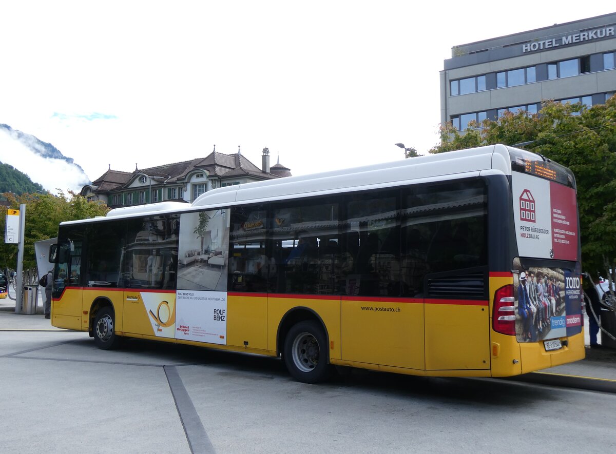 (275'913) - PostAuto Bern - BE 610'544/PID 5417 - Mercedes (ex BE 538'988; ex BE 637'781) am 29. Mai 2025 beim Bahnhof Interlaken West