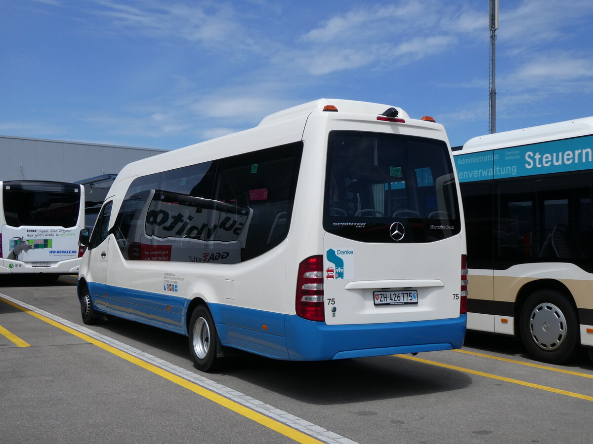 (276'114) - AZZK Zollikon - Nr. 75/ZH 426'775 - Mercedes am 31. Mai 2025 in Winterthur, Daimler Buses