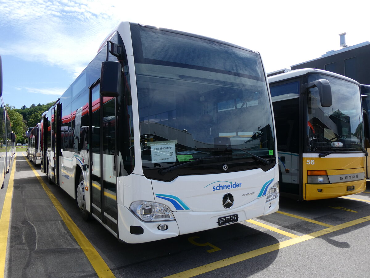 (276'129) - Schneider, Ermenswil - (621'426) - Mercedes am 31. Mai 2025 in Winterthur, Daimler Buses