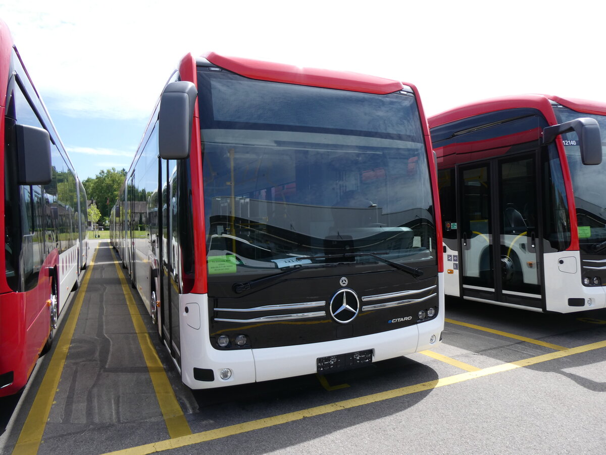 (276'146) - PostAuto Wallis - PID 12'136 - eMercedes am 31. Mai 2025 in Winterthur, Daimler Buses