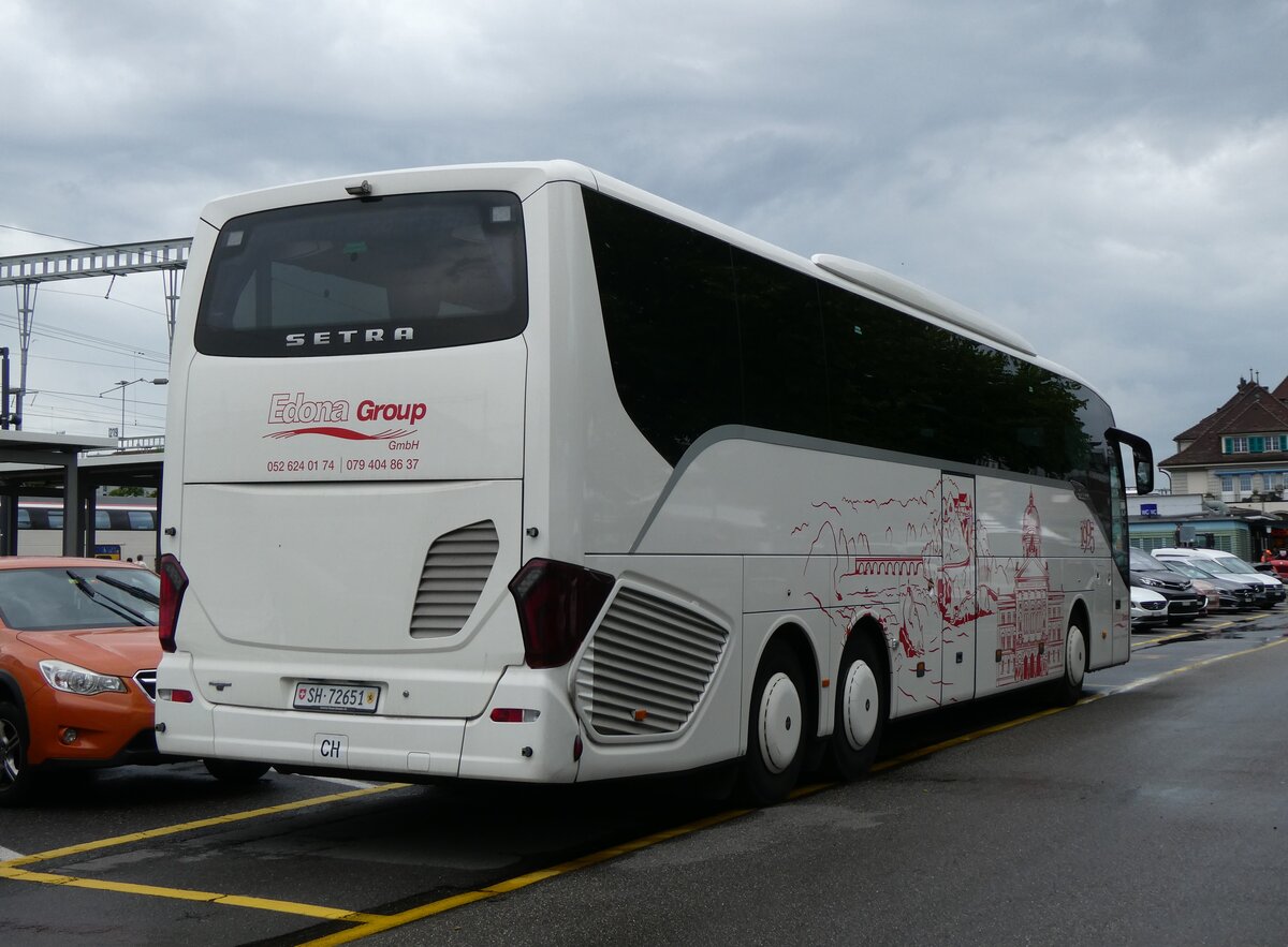 (276'201) - Edona, Schaffhausen - SH 72'651 - Setra am 2. Juni 2025 in Thun, CarTerminal